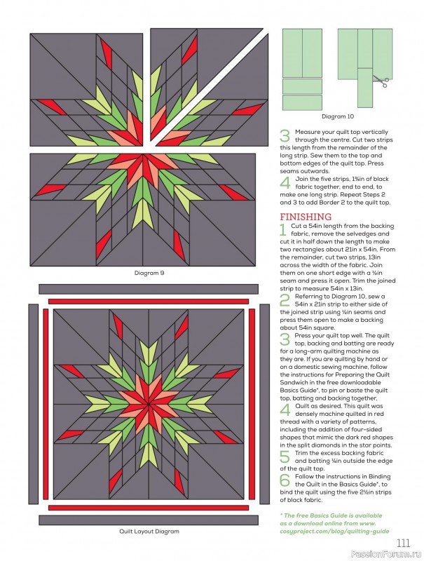 Коллекция проектов для рукодельниц в журнале «Quilters Companion №135 2025»