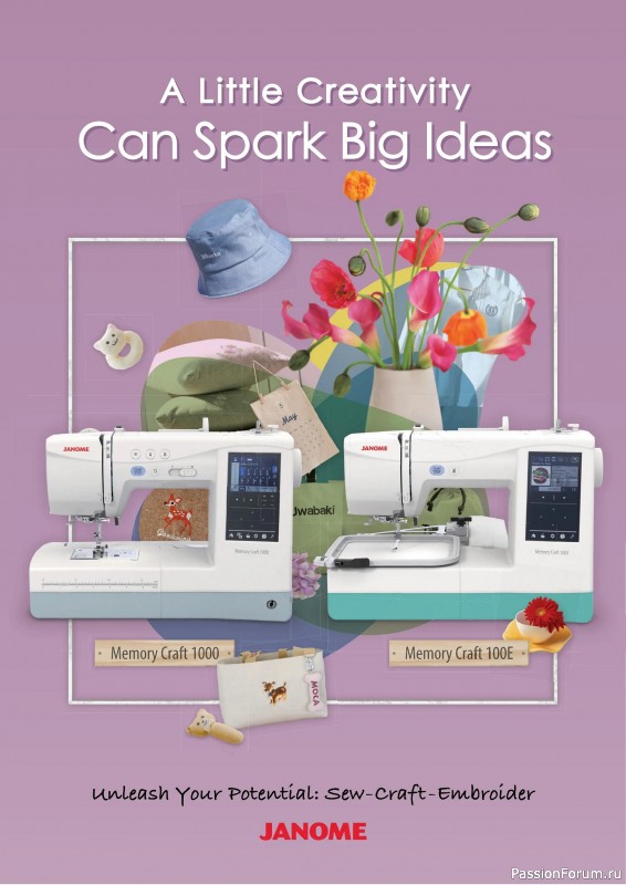 Коллекция проектов для рукодельниц в журнале &laquo;Stitch Magazine №159 2026&raquo;