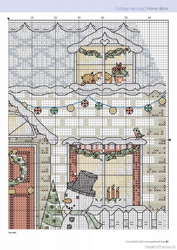Коллекция вышивки в журнале «Cross Stitch Gold - Christmas 2024»