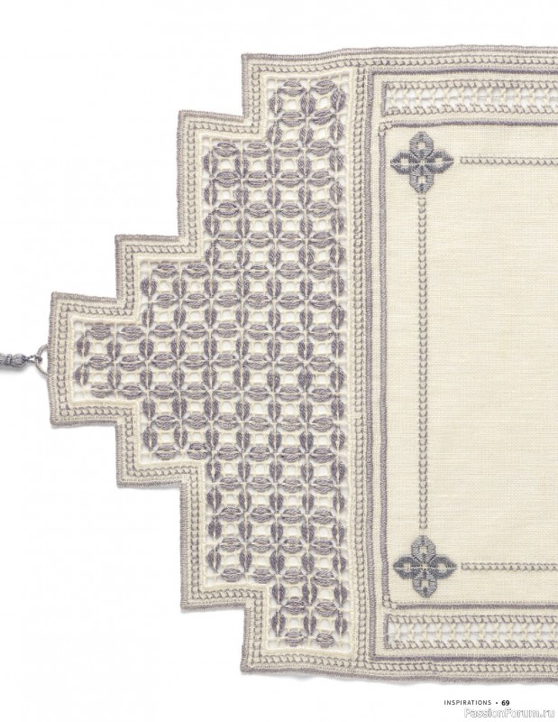 Коллекция вышивки в журнале &laquo;Inspirations №129 2026&raquo;