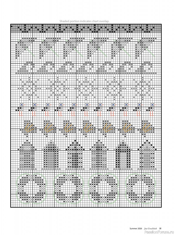 Коллекция вышивки в журнале &laquo;Just CrossStitch - Summer 2026&raquo;