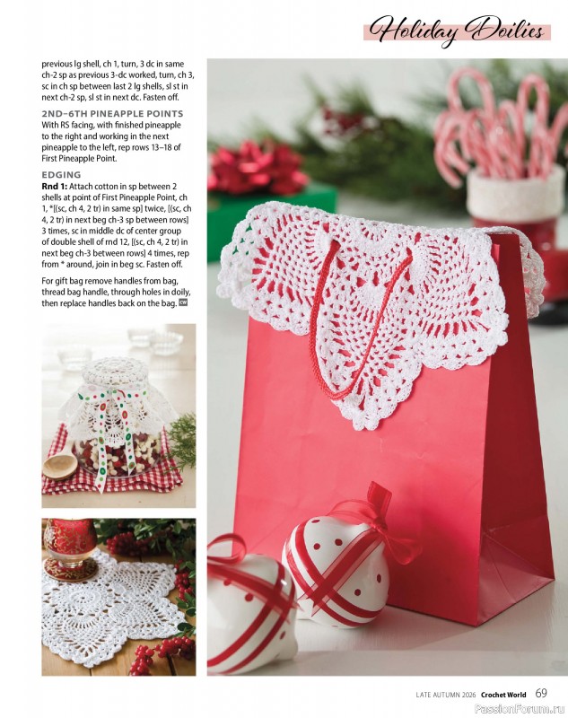 Вязаные проекты крючком в журнале &laquo;Crochet World Specials - Late Autumn 2026&raquo;