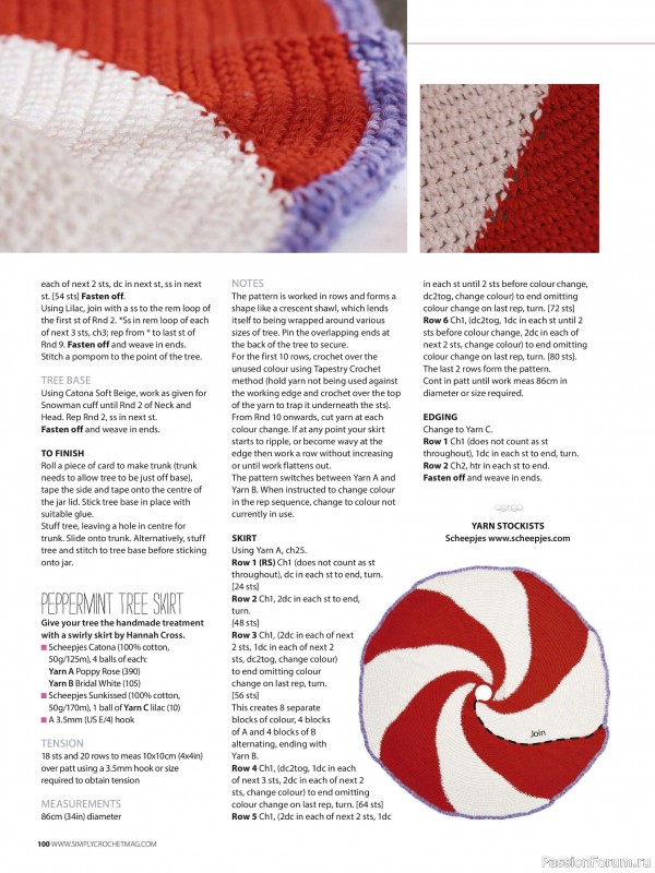 Вязаные проекты крючком в журнале «Your Crochet Christmas - 2025»