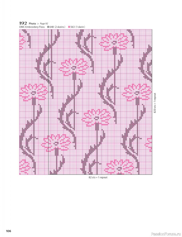 Вязаные проекты в книге &laquo;200 Japanese Cross Stitch Designs&raquo;.