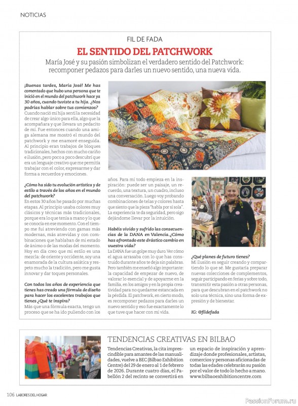 Коллекция проектов для рукодельниц в журнале «Labores del hogar №792 2025»