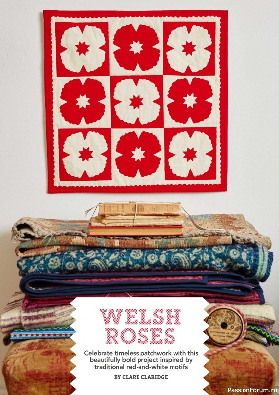 Коллекция проектов для рукодельниц в журнале &laquo;Love Patchwork & Quilting №163 2026&raquo;