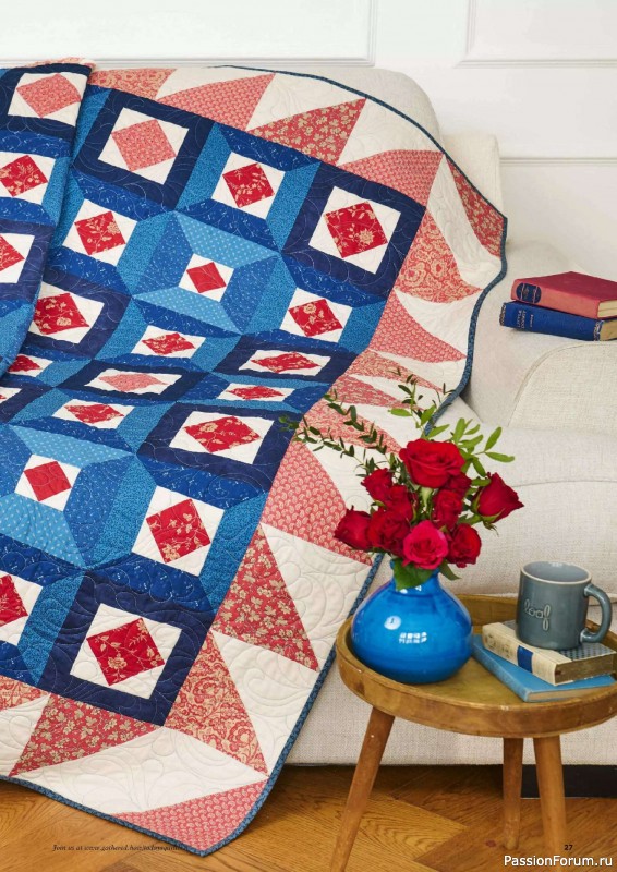 Коллекция проектов для рукодельниц в журнале «Todays Quilter №126 2025»