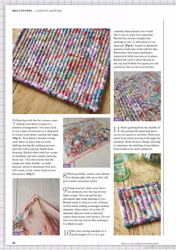 Коллекция проектов для рукодельниц в журнале «Todays Quilter №126 2025»