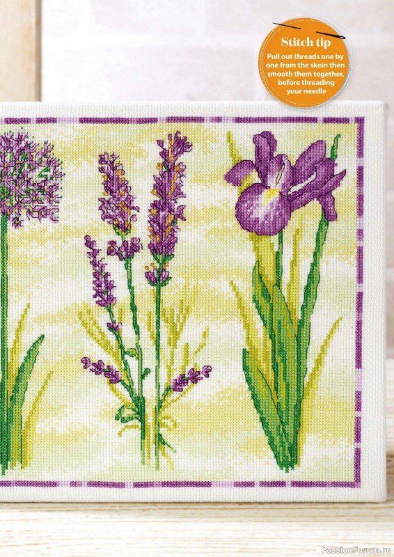 Коллекция вышивки в журнале «Cross Stitch Gold - Floral Collection 2023»