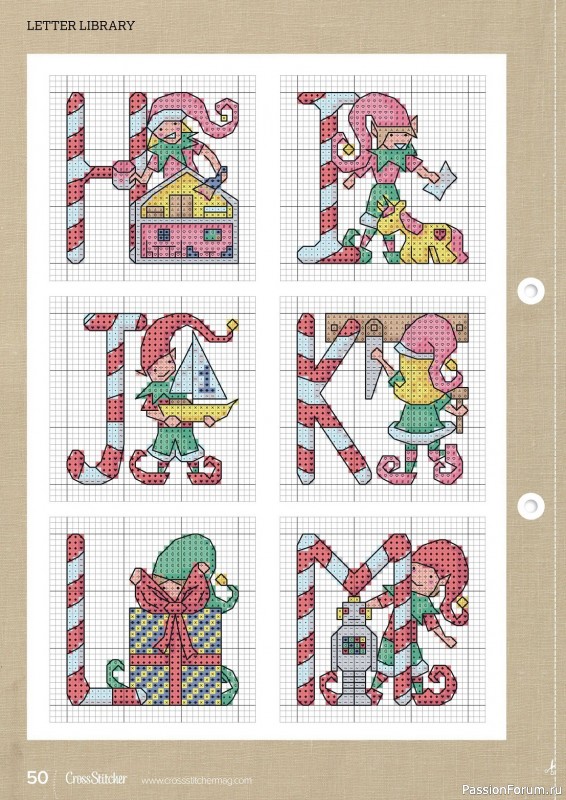 Коллекция вышивки в журнале «CrossStitcher №403 2023»