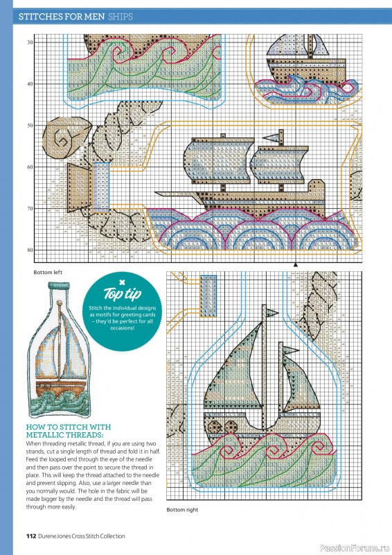 Коллекция вышивки в журнале &laquo;Ultimate Cross Stitch Collection - Durene Jones 2026&raquo;. Часть 2.