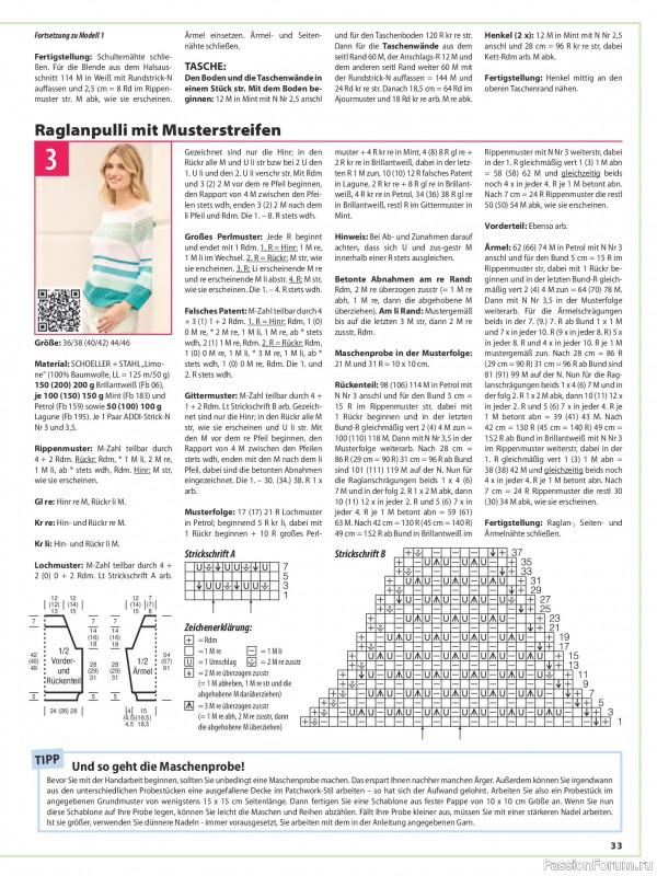 Вязаные модели в журнале &laquo;Sabrina №4 2026 German&raquo;