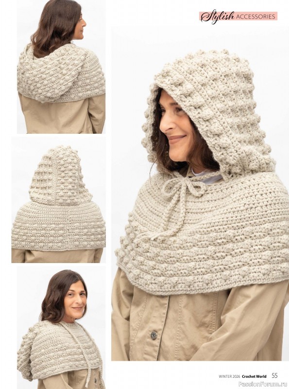 Вязаные проекты крючком в журнале &laquo;Crochet World - Winter 2026&raquo;