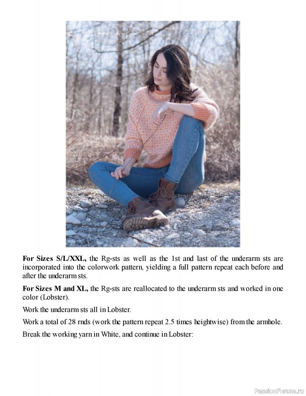 Вязаные проекты в книге «Fair Isle Fashion Knits». Продолжение
