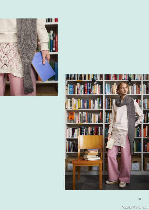 Вязаные проекты в книге «Knit Pop». Часть 1