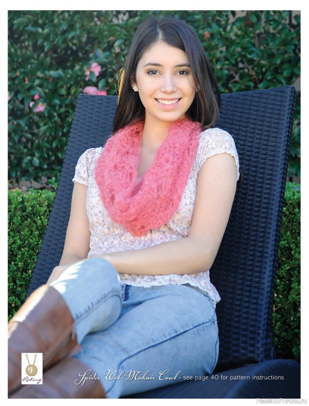 Вязаные проекты в журнале «Beanies Shawls & Scarves №7 2025»