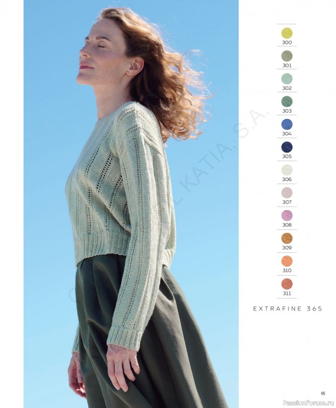 Вязаные проекты в журнале «Concept by Katia All Seasons №7 2026». Часть 1