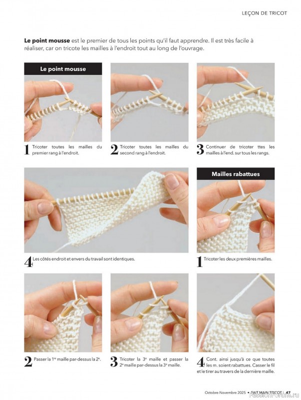 Вязаные проекты в журнале &laquo;Fait Main Tricot №57 2025&raquo;