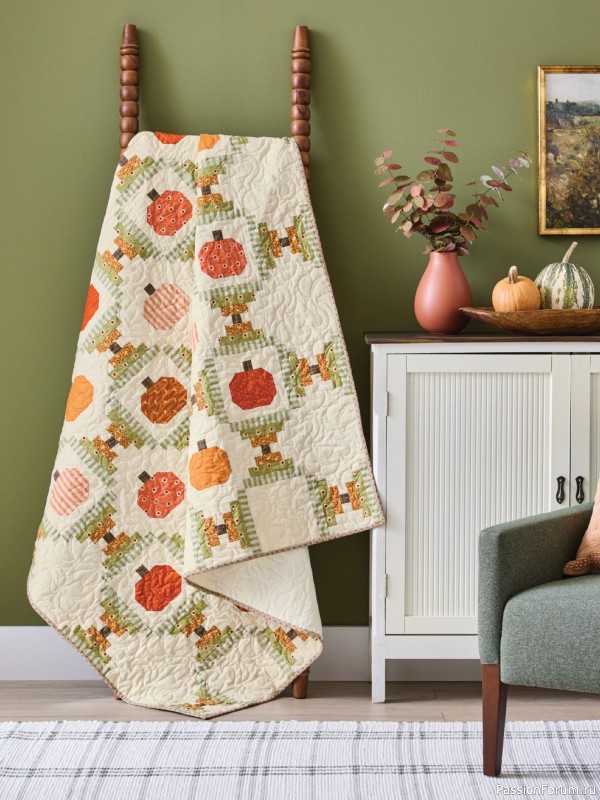 Коллекция проектов для рукодельниц в журнале «American Patchwork & Quilting №196 2025»
