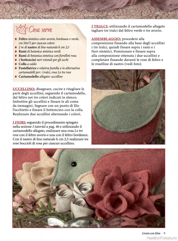 Коллекция проектов для рукодельниц в журнале &laquo;Creare Con Elisa №13 2026&raquo;