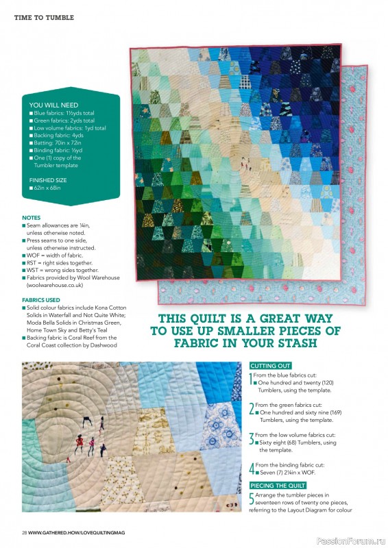 Коллекция проектов для рукодельниц в журнале &laquo;Love Patchwork & Quilting №159 2026&raquo;