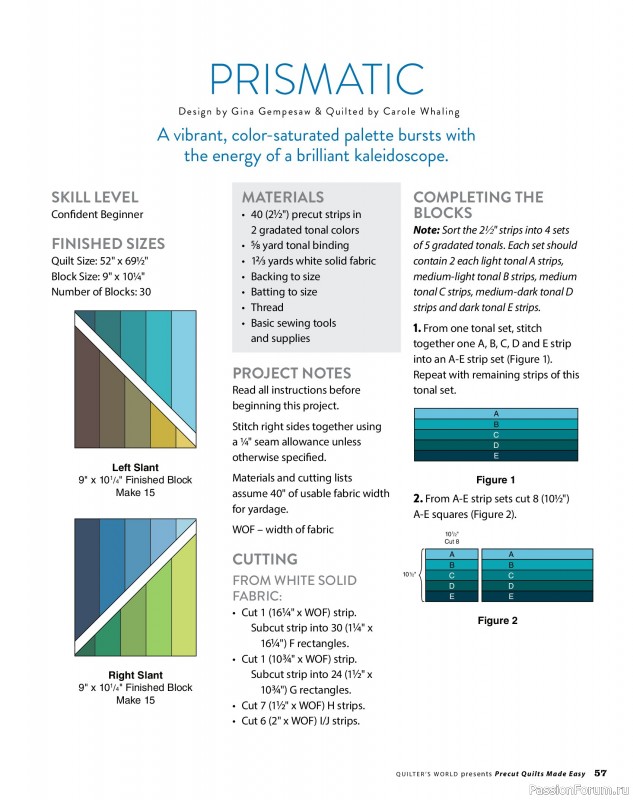 Коллекция проектов для рукодельниц в журнале &laquo;Quilter's World Specials - Late Spring 2026&raquo;