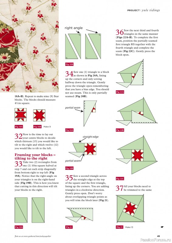 Коллекция проектов для рукодельниц в журнале «Todays Quilter №133 2025»