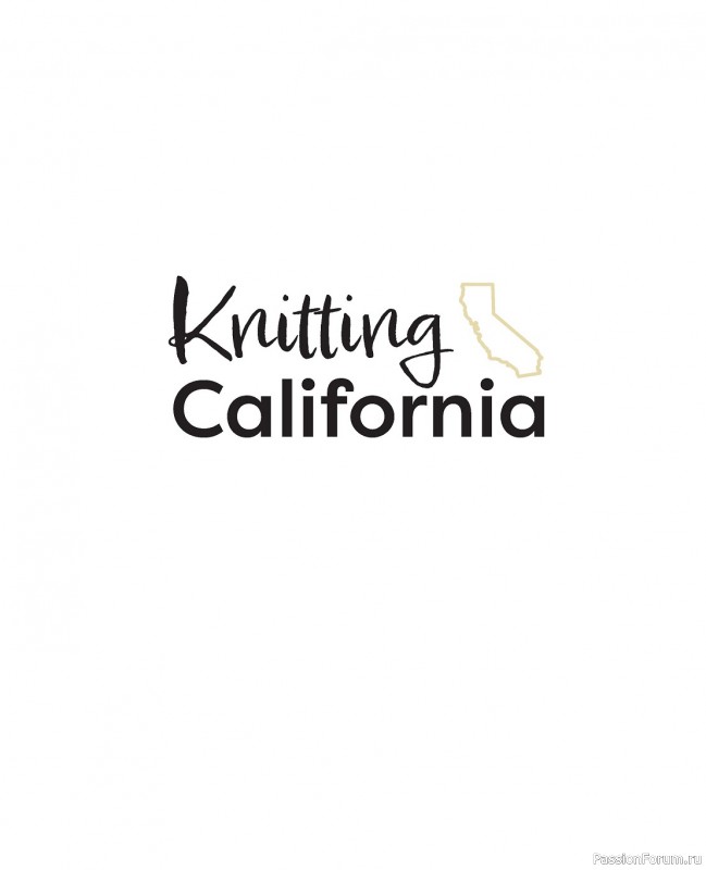 Коллекция шапок в книге «Knitting California»