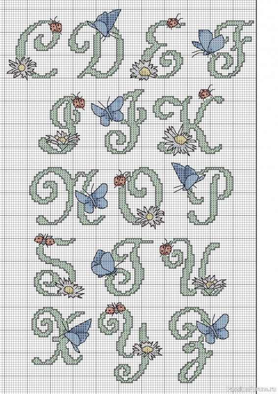 Коллекция вышивки в журнале «Cross Stitch Collection - The Ultimate Alphabets 2026»