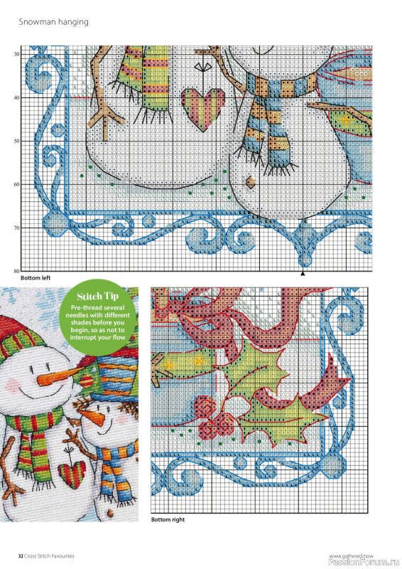 Коллекция вышивки в журнале «Cross Stitch Favourites - Christmas 2026»