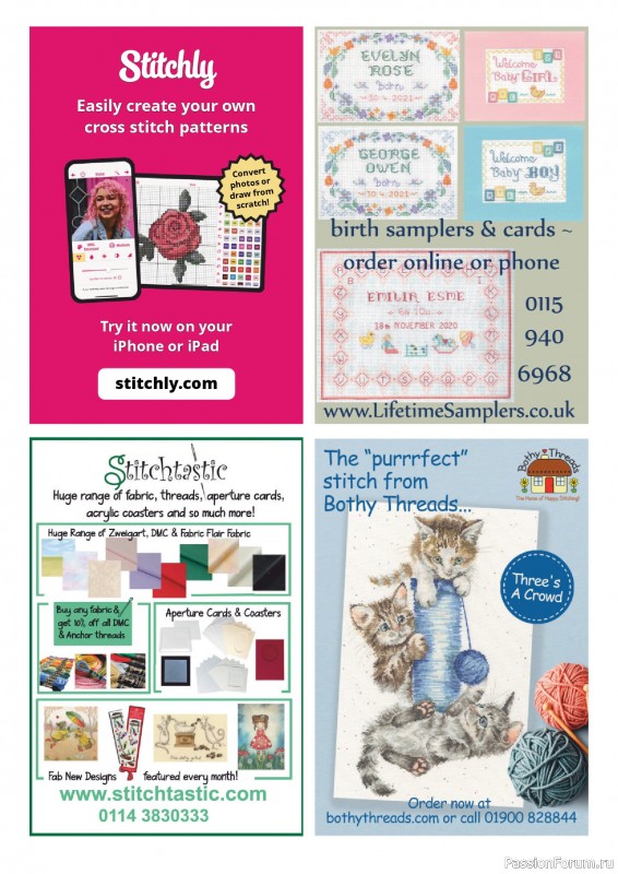 Коллекция вышивки в журнале «CrossStitcher №431 2026»