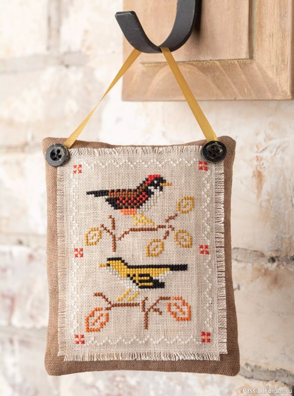 Коллекция вышивки в журнале «Just CrossStitch - Autumn 2025»