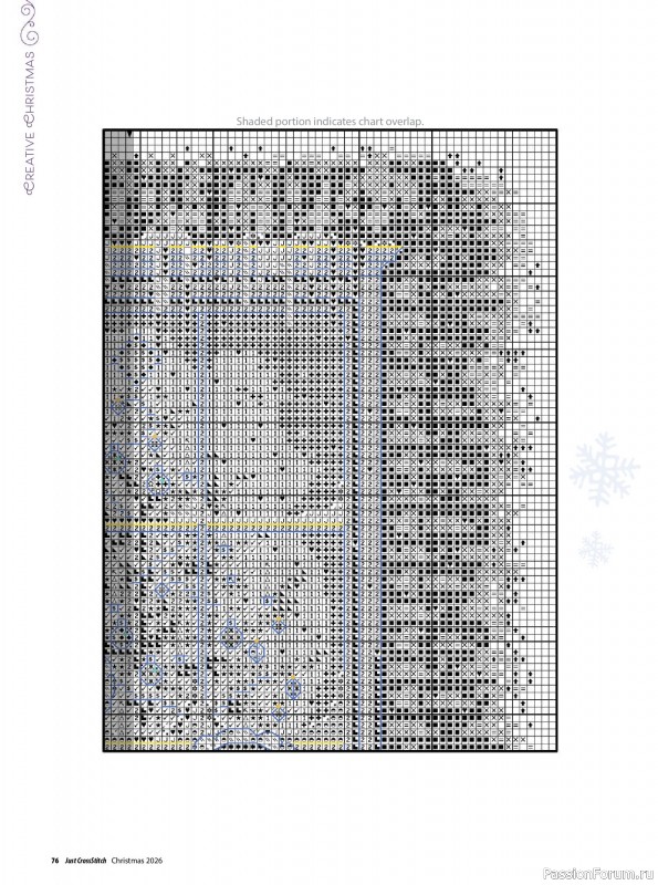 Коллекция вышивки в журнале «Just CrossStitch - Christmas 2026»