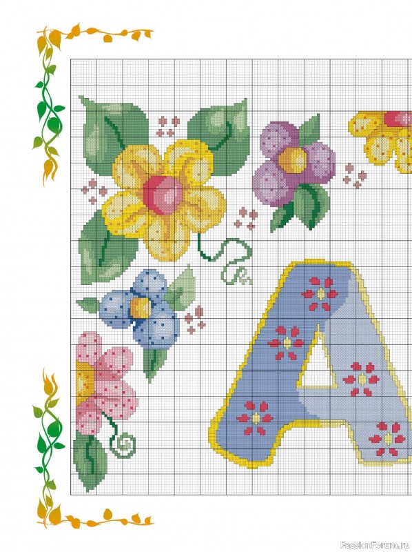 Коллекция вышивки в журнале &laquo;Solo iniciales en Punto de Cruz №2 2026&raquo;