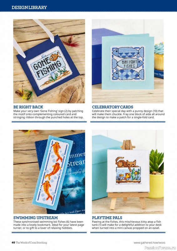 Коллекция вышивки в журнале &laquo;The World of Cross Stitching №372 2026&raquo;