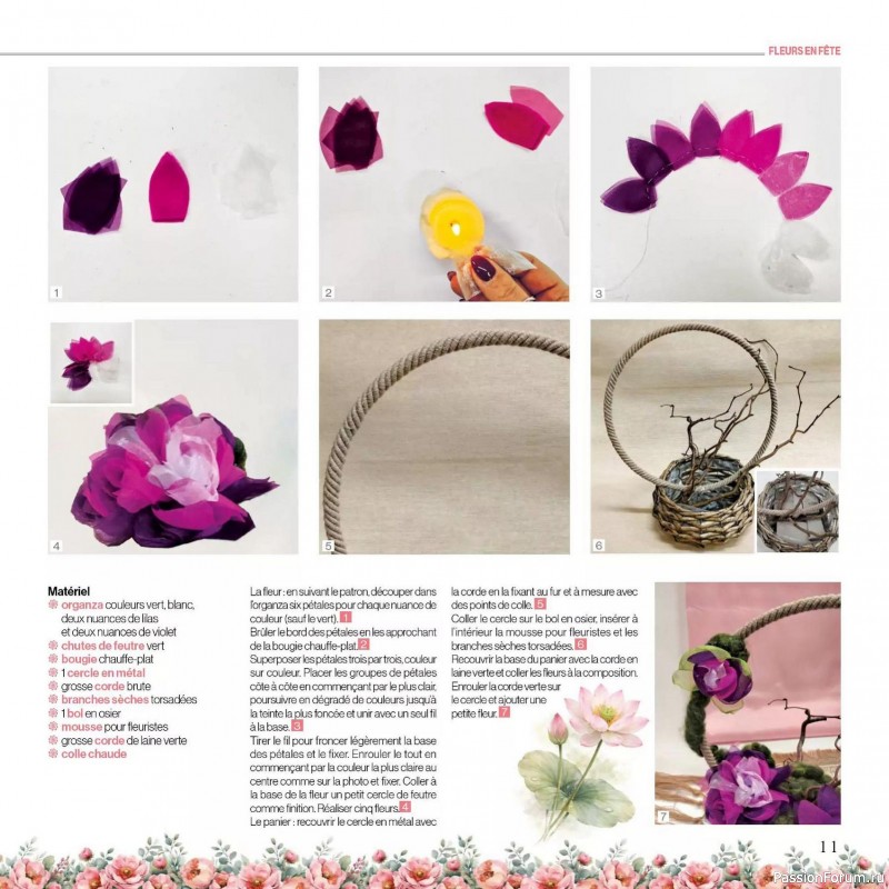 Вязаные проекты в журнале &laquo;Creer avec Hors-Serie - Mars/Avril/Mai 2026&raquo;