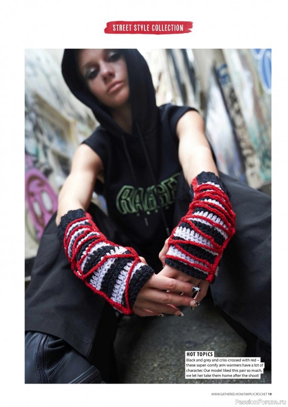 Вязаные модели крючком в журнале «Simply Crochet №127 2022»