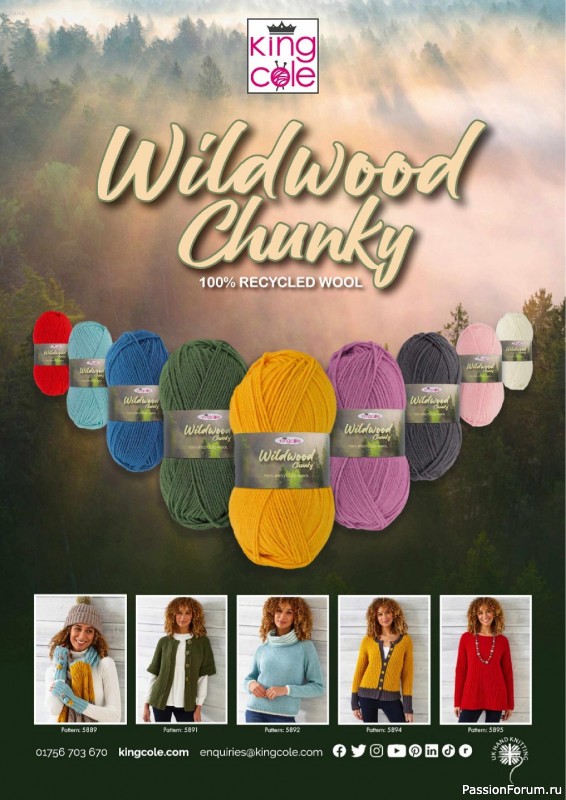 Вязаные модели крючком в журнале «Simply Crochet №127 2022»
