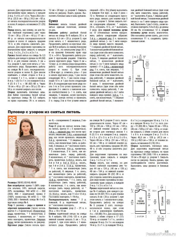 Вязаные модели в журнале «Сабрина №12 2025»