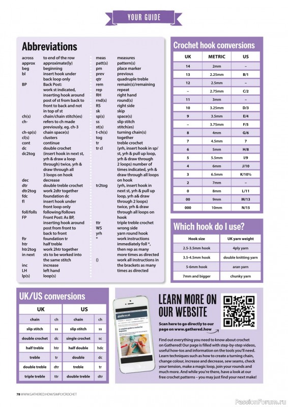 Вязаные проекты крючком в журнале «Simply Crochet №166 2025»