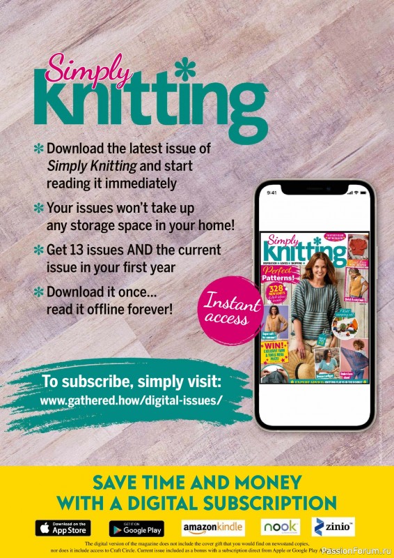 Вязаные проекты крючком в журнале «Simply Knitting №265 2025»