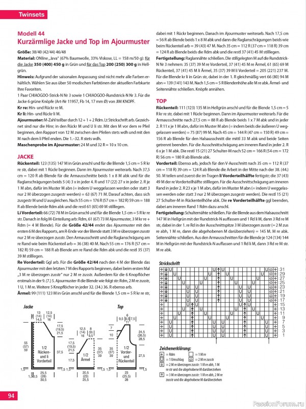 Вязаные проекты спицами в журнале &laquo;Hundert Seiten voller Ideen №2 2026&raquo;