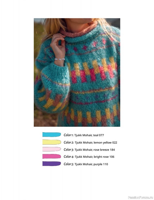 Вязаные проекты в книге «Happy Nordic Knits»