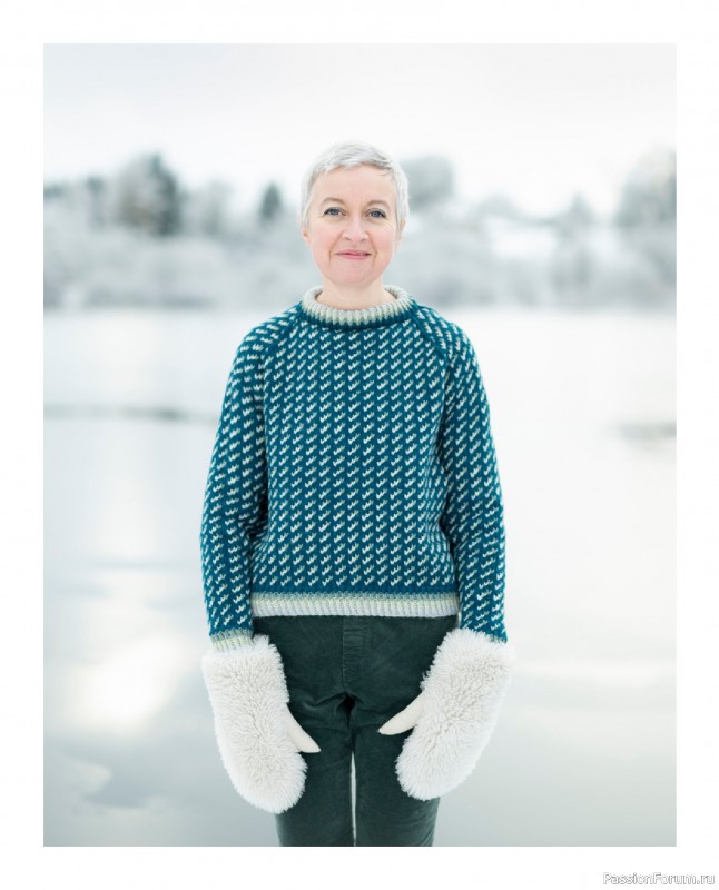 Вязаные проекты в книге «Knitting Season».