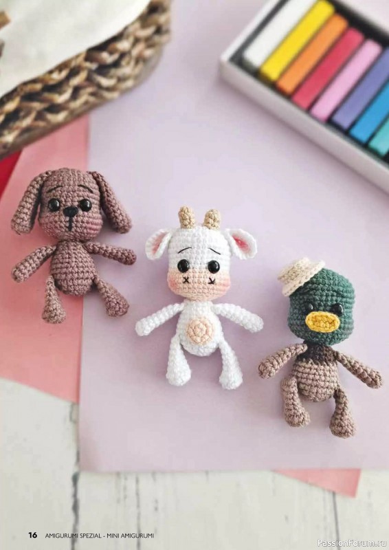 Вязаные проекты в журнале «Amigurumi Spezial - Mini №2 2025»