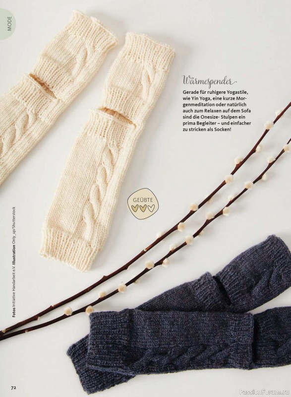 Вязаные проекты в журнале «Selbst Gestrickt №1 2026»
