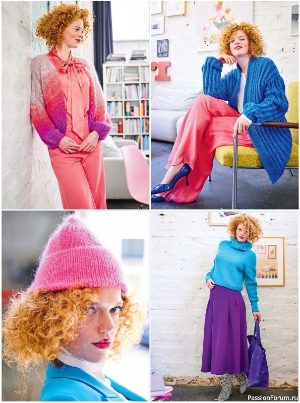 Вязаные модели в журнале «B-Вязание №4 2025»
