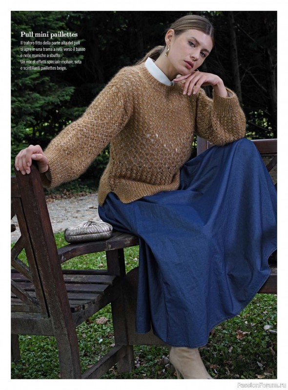 Коллекция проектов для рукодельниц в журнале «Mani di Fata Speciale №2 2025 Maglia Donna»