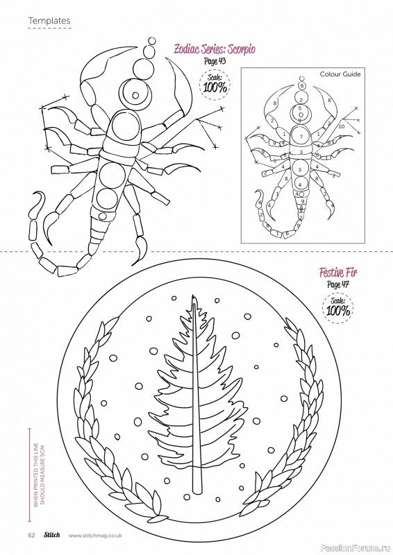 Коллекция проектов для рукодельниц в журнале «Stitch Magazine №158 2025»