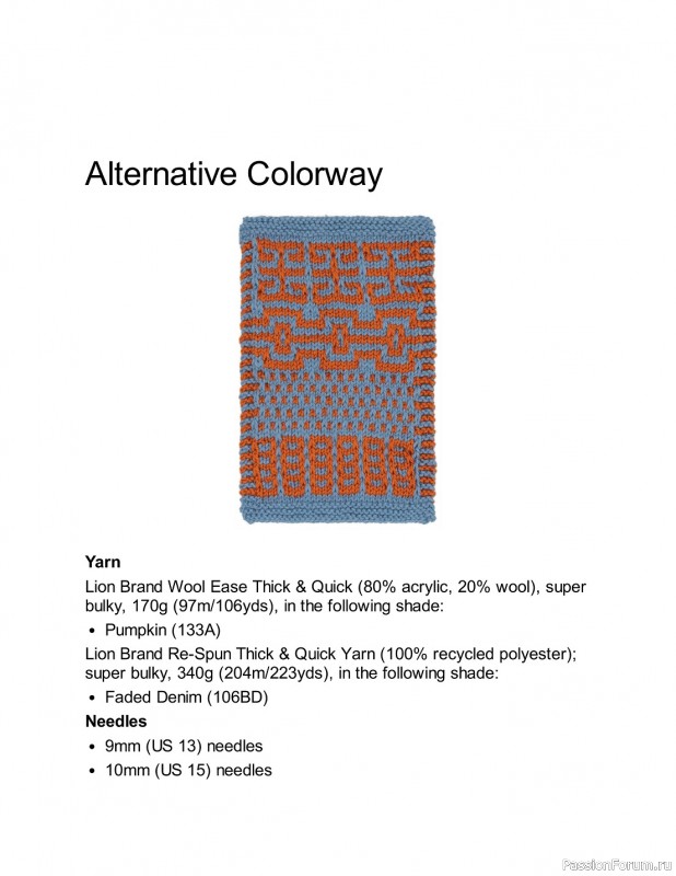 Коллекция техник и схем вязания в книге «Mosaic Knitting». Продолжение